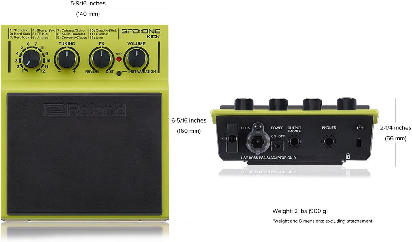 Roland SPD-1K Percussion Electronic Drum Pad, Kick