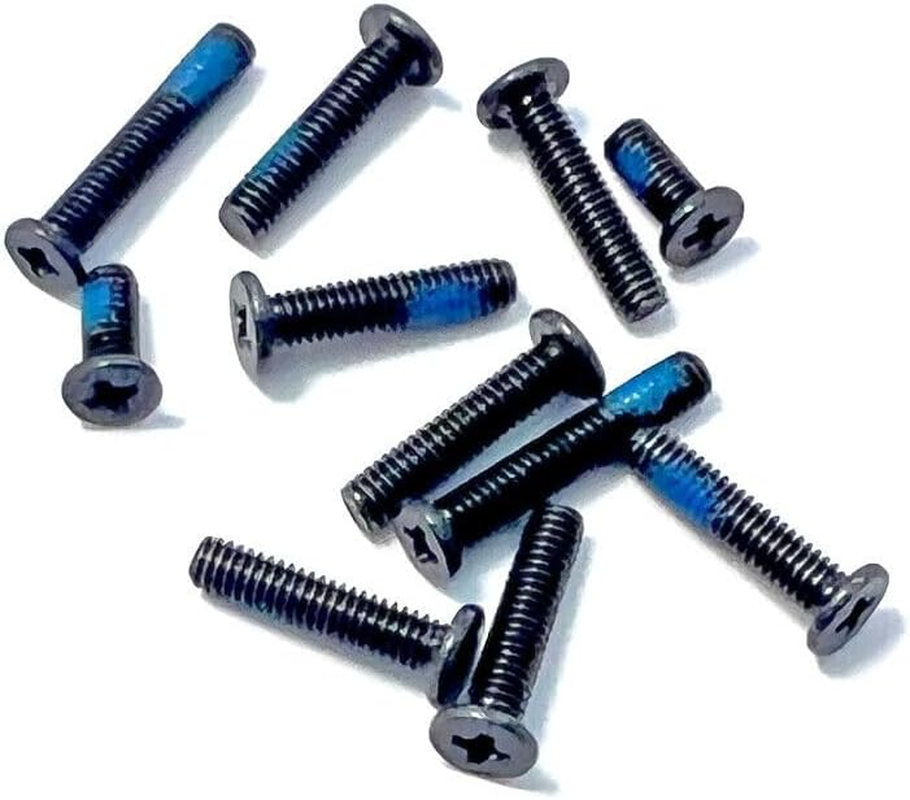 For ASUS TUF Gaming F15 FX506 FX506LU FX506LI FX506LH/HM/HE/HF/HC；TUF Gaming A15 FA506 FA506IH FA506IV Fa506Iu/Ie/Ihr/Qr/Qm/Qe/Nc（1Set 11PCS Black Laptop Bottom Base Cover Case Screws image number 6