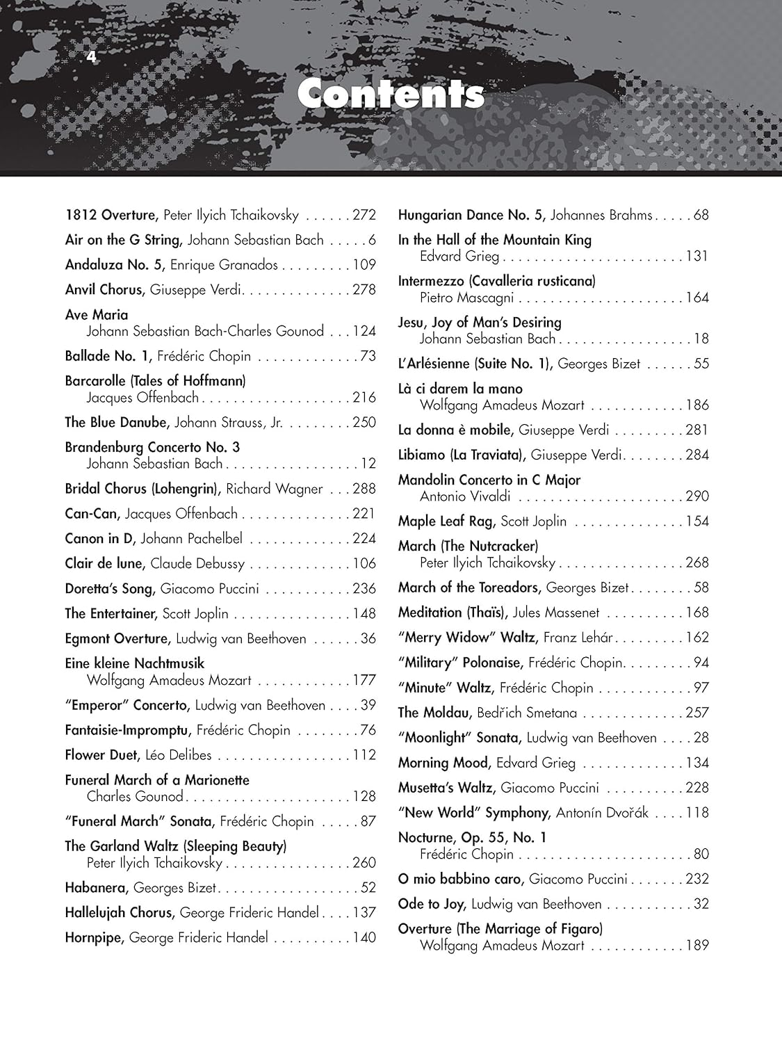 GIANT BOOK of CLASSICAL SHEET MUSIC: Easy Piano image number 5