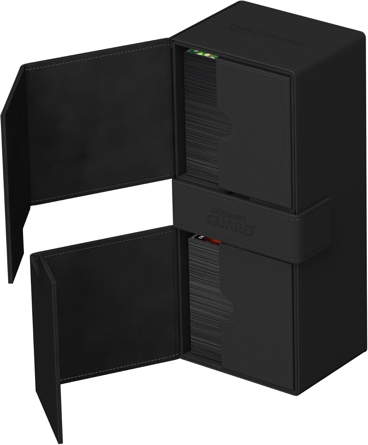 Ultimate Guard 266 plus Xenoskin Twin Flip N Tray Deck Case, Black image number 3