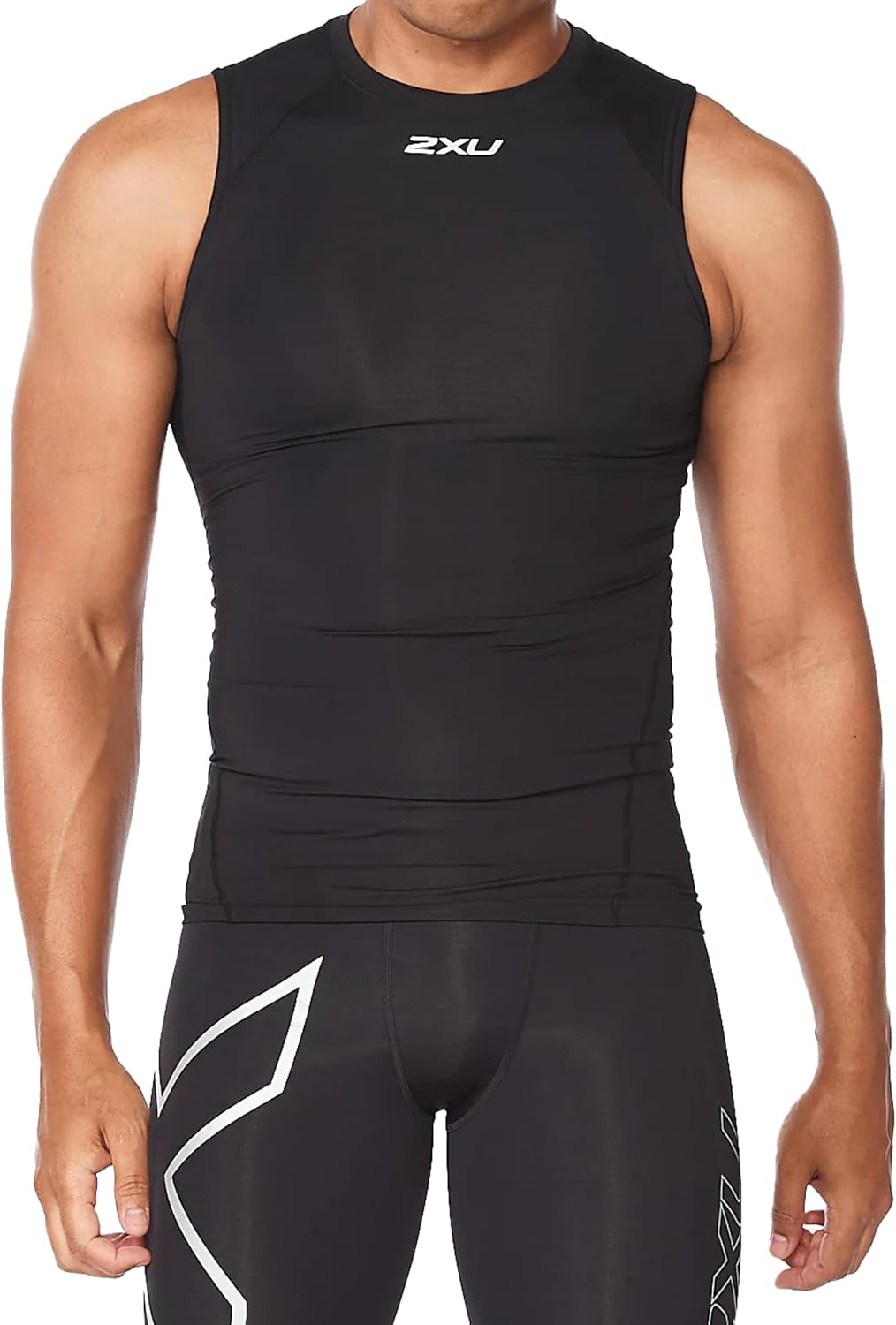 2XU Men'S Core Compression Sleeveless Top - Enhance Performance and Recovery image number 5