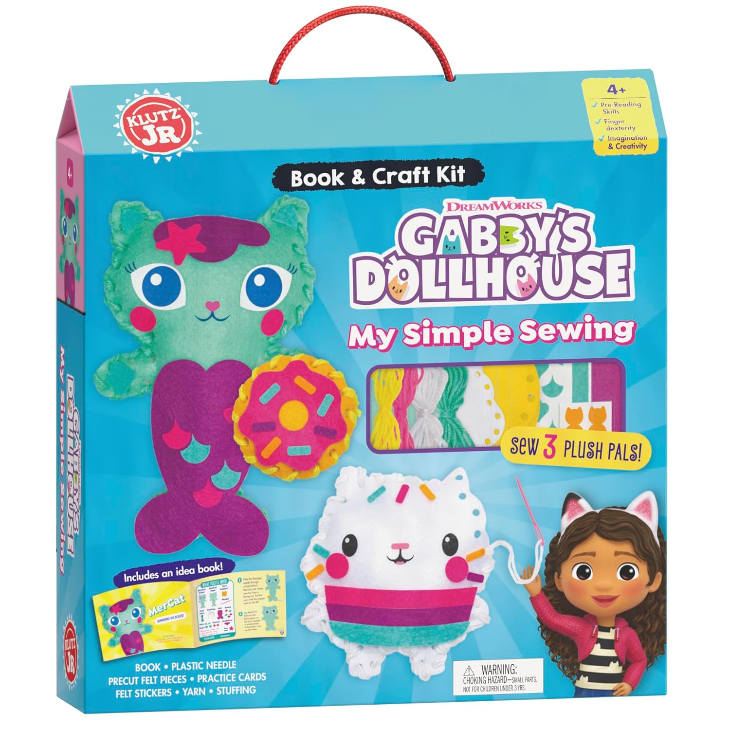 Gabby'S Dollhouse: My Simple Sewing (Dreamworks: Klutz JR) image number 4