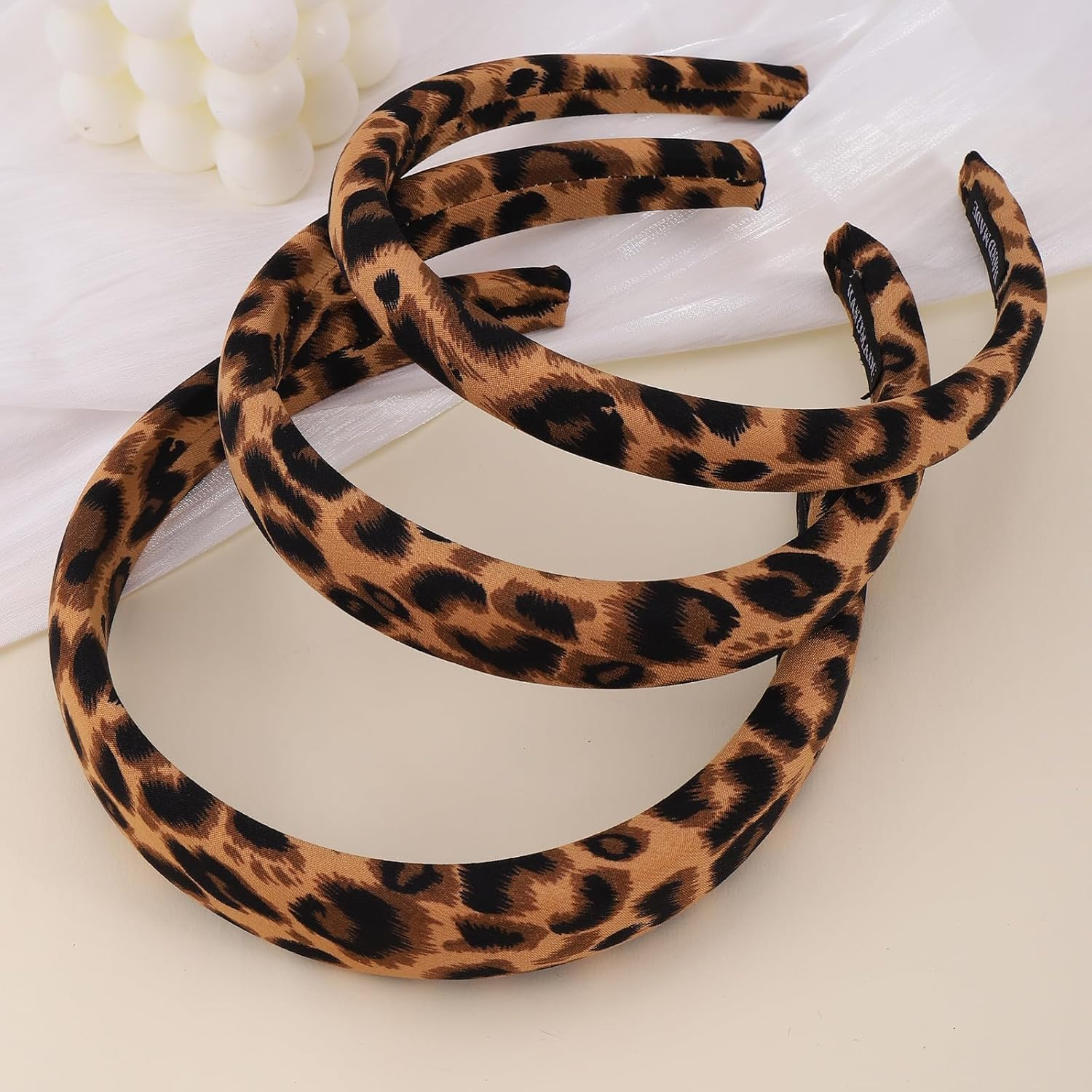 Leopard Print Headband, Women'S Vintage Hair Accessories, Leopard Headband, Women'S Girls, Leopard Headband, Headbands for Women and Girls image number 6