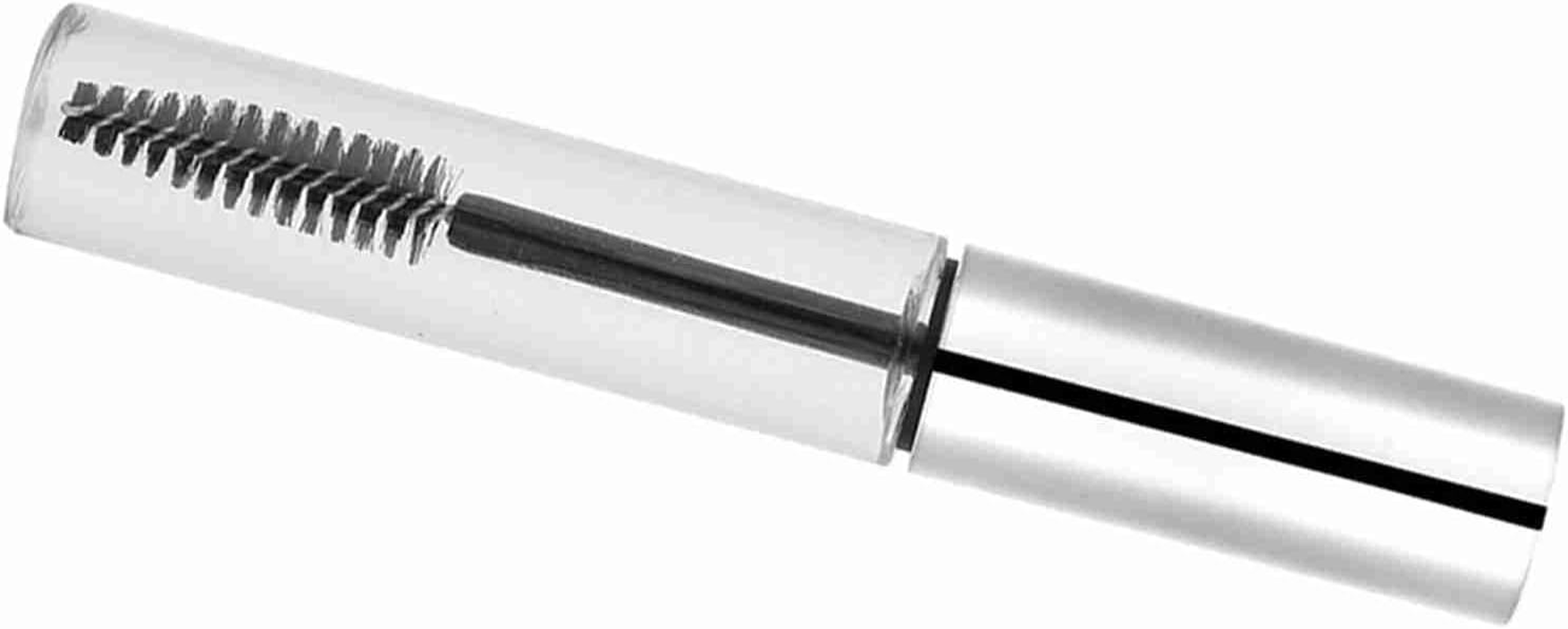 Xiuganpo 10Ml Empty Mascara Tube Durable Eyelash Wand Container for Makeup Artist Eco-Friendly Material (10Ml Bright Silver Cap) image number 1