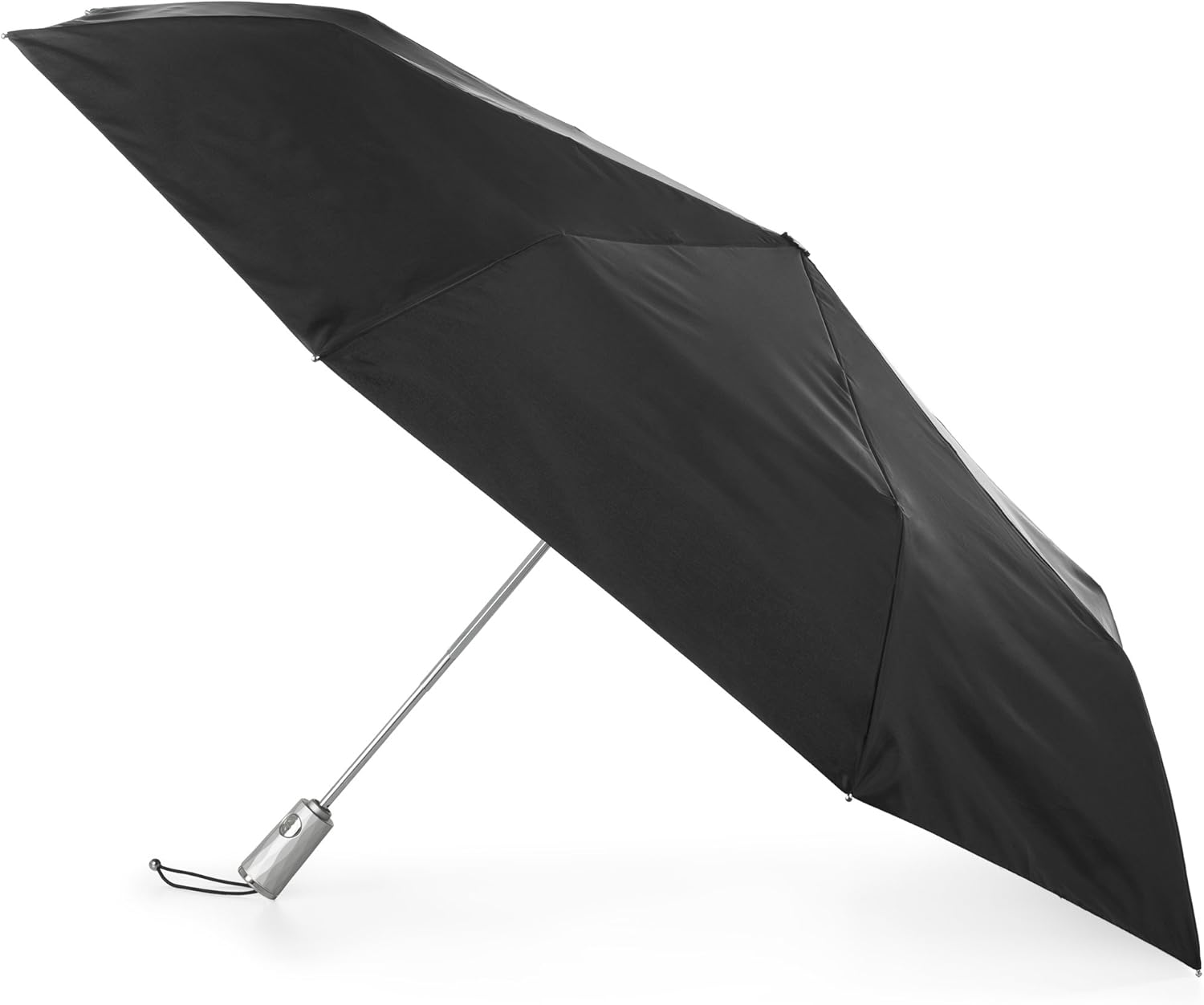 Totes Automatic Open Close Water-Resistant Foldable Golf Umbrella with Sun Protection, Leopard Spot, One Size, Totes Extra Large Auto Open Close Umbrella