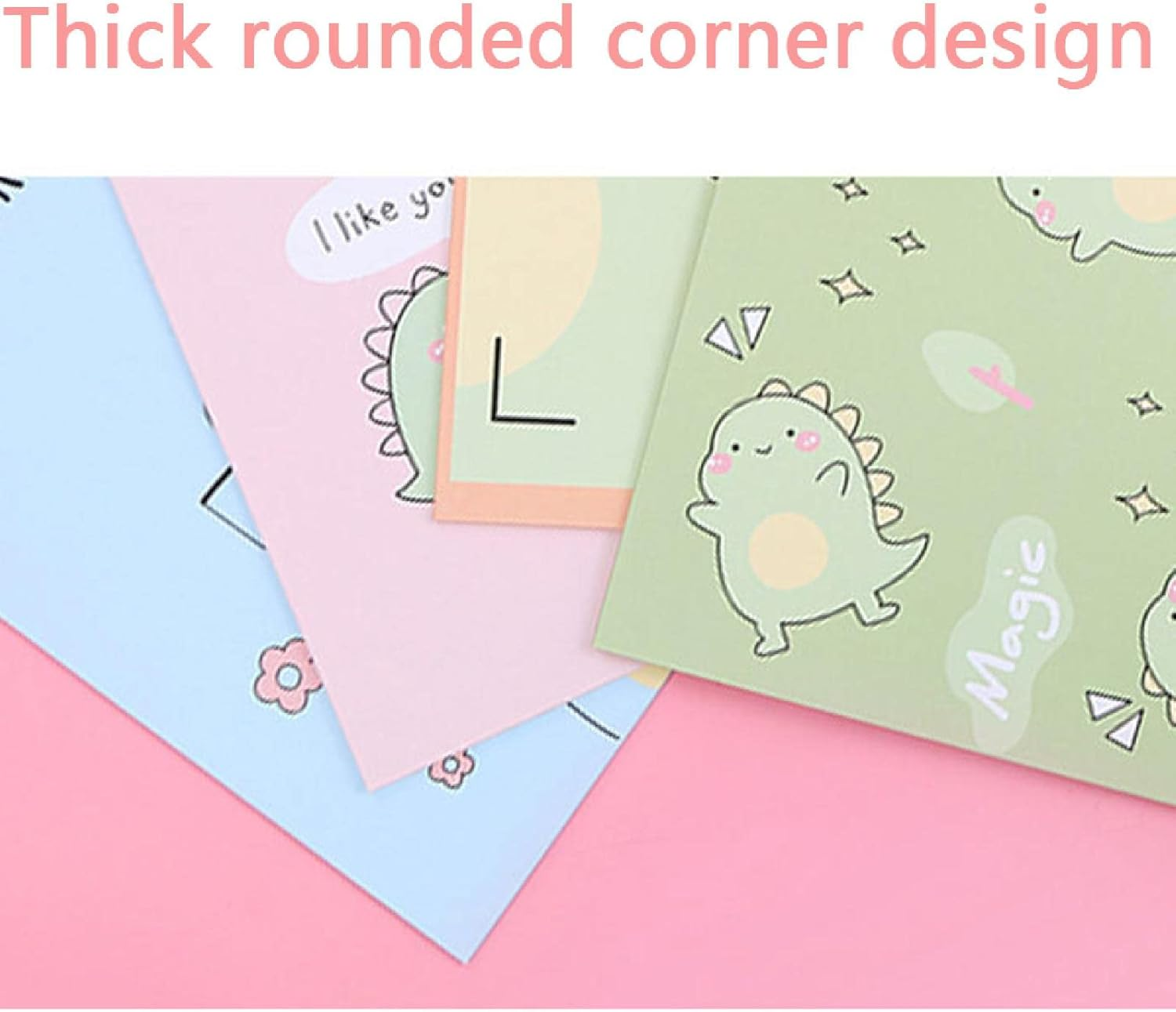 A4 Clipboards, Cute Clip Boards Board Clips for Office, School, Students with Low Profile Metal Clip 1PCS Pink image number 5