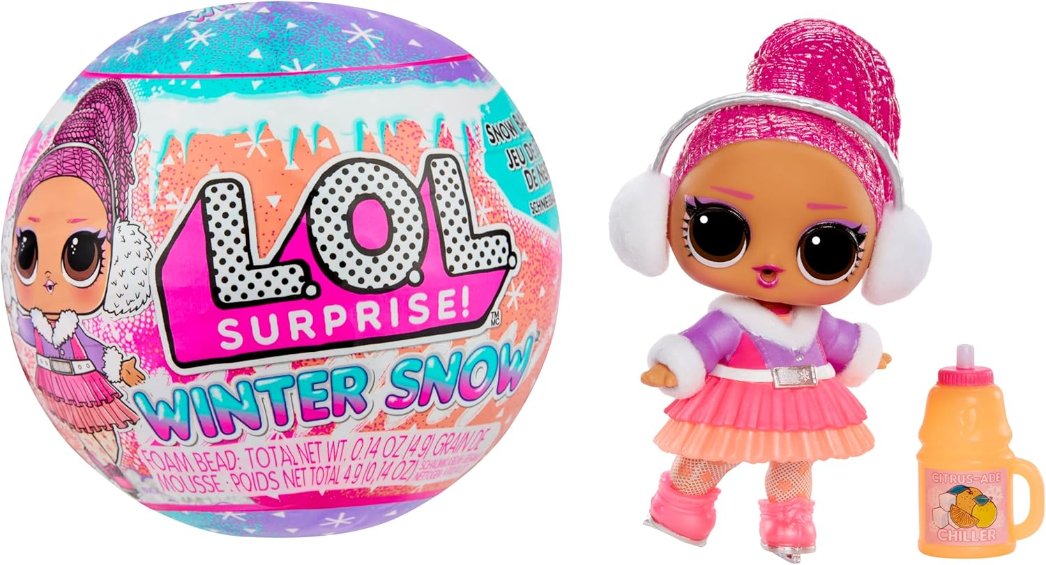 L.O.L. Surprise! Winter Snow Tot - 1 Collectible Doll with a Magical Snow Surprise, 8 Dolls to Collect, Comes with Frosty Cool Fashions and Accessories, Present for Kids Ages 4+ image number 3