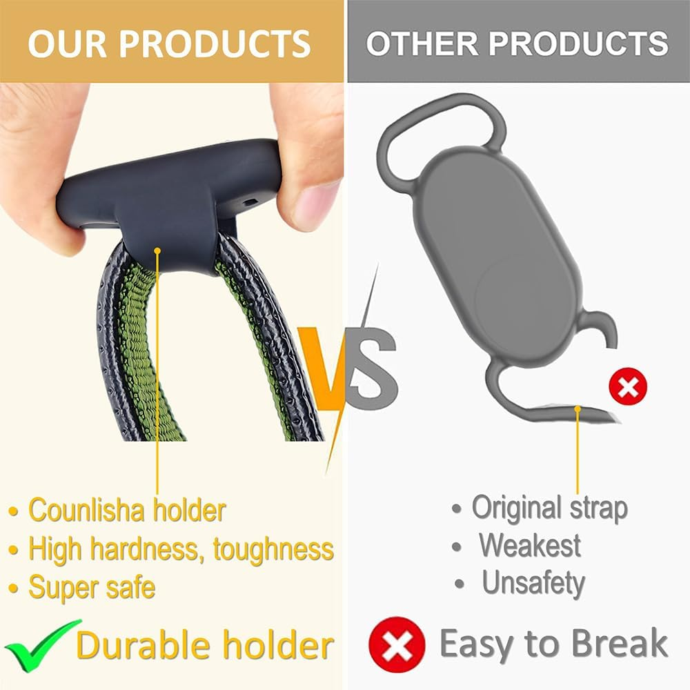 Silicone Holder Compatible for Samsung Galaxy Smarttag2 for Dog Collar,Slim Rubber Cover Pet Accessories,Secure Case for Galaxy Tag2 Tracker for Cat,Kids (2 Pack) image number 5