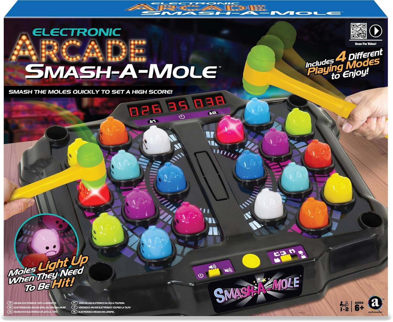 Electronic Arcade Smash-A-Mole image number 1