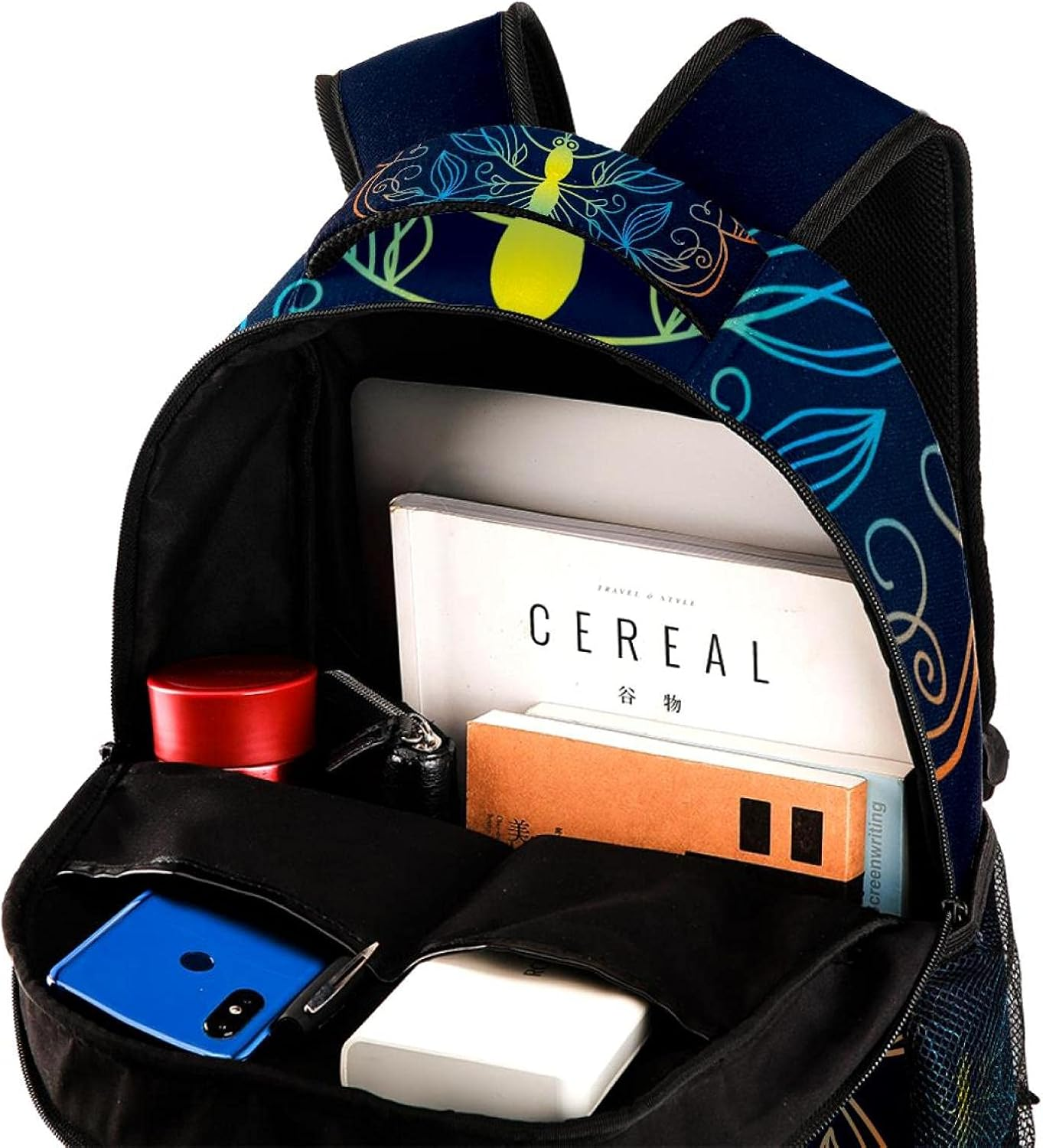 Butterfly Backpack Students Shoulder Bags Travel Bag College School Tote Backpacks image number 4