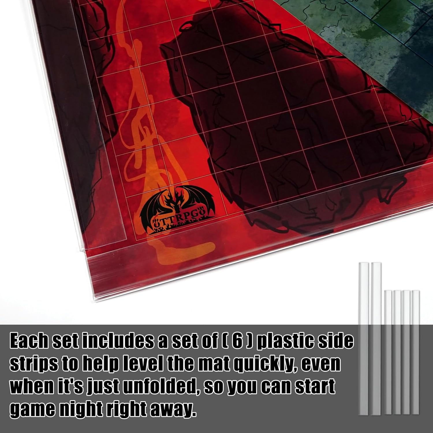 6P DND Mat Gird Color image number 2