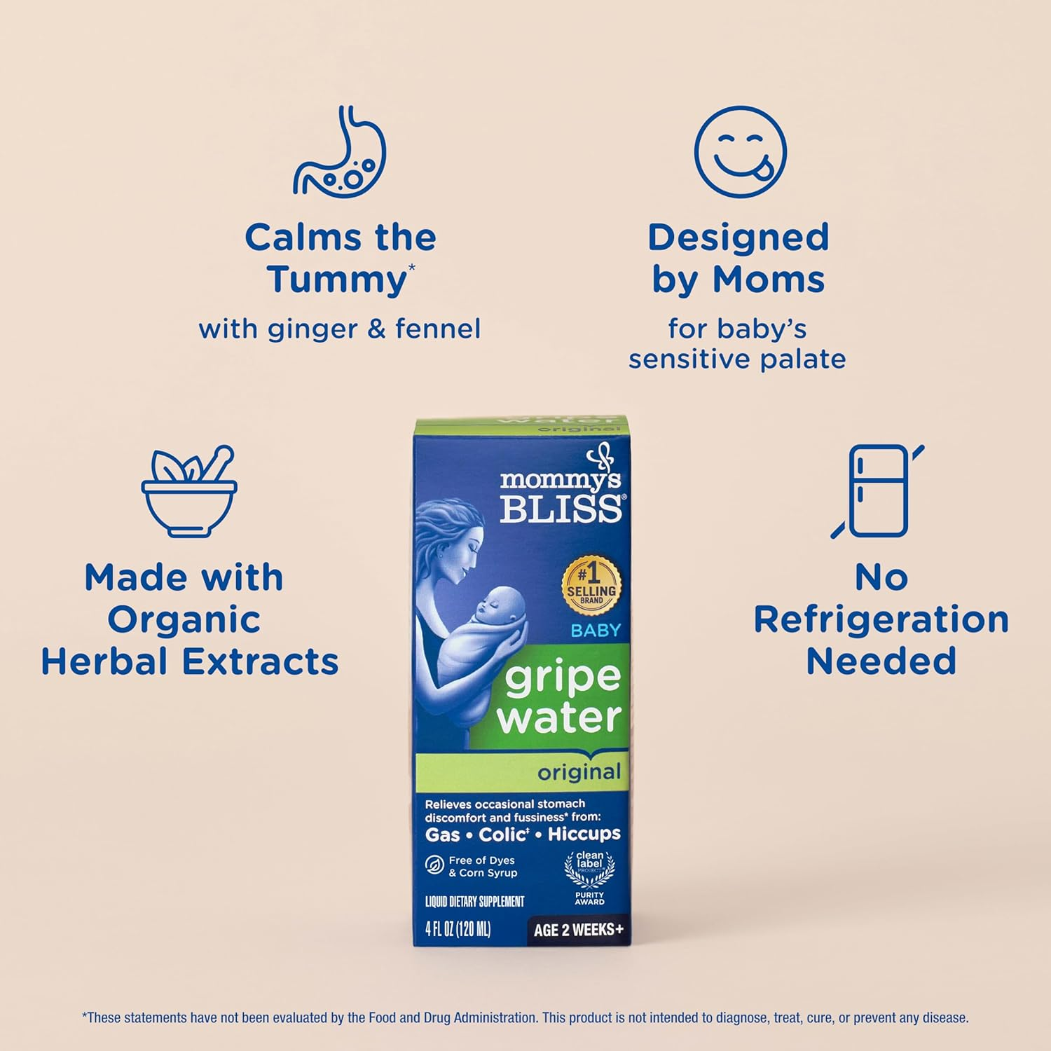 Mommy'S Bliss Gripe Water, 4 Fl Oz image number 5