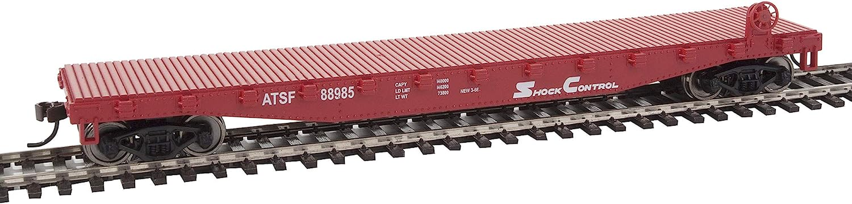 Walthers Trainline HO Scale Model TTX Flat Car image number 4