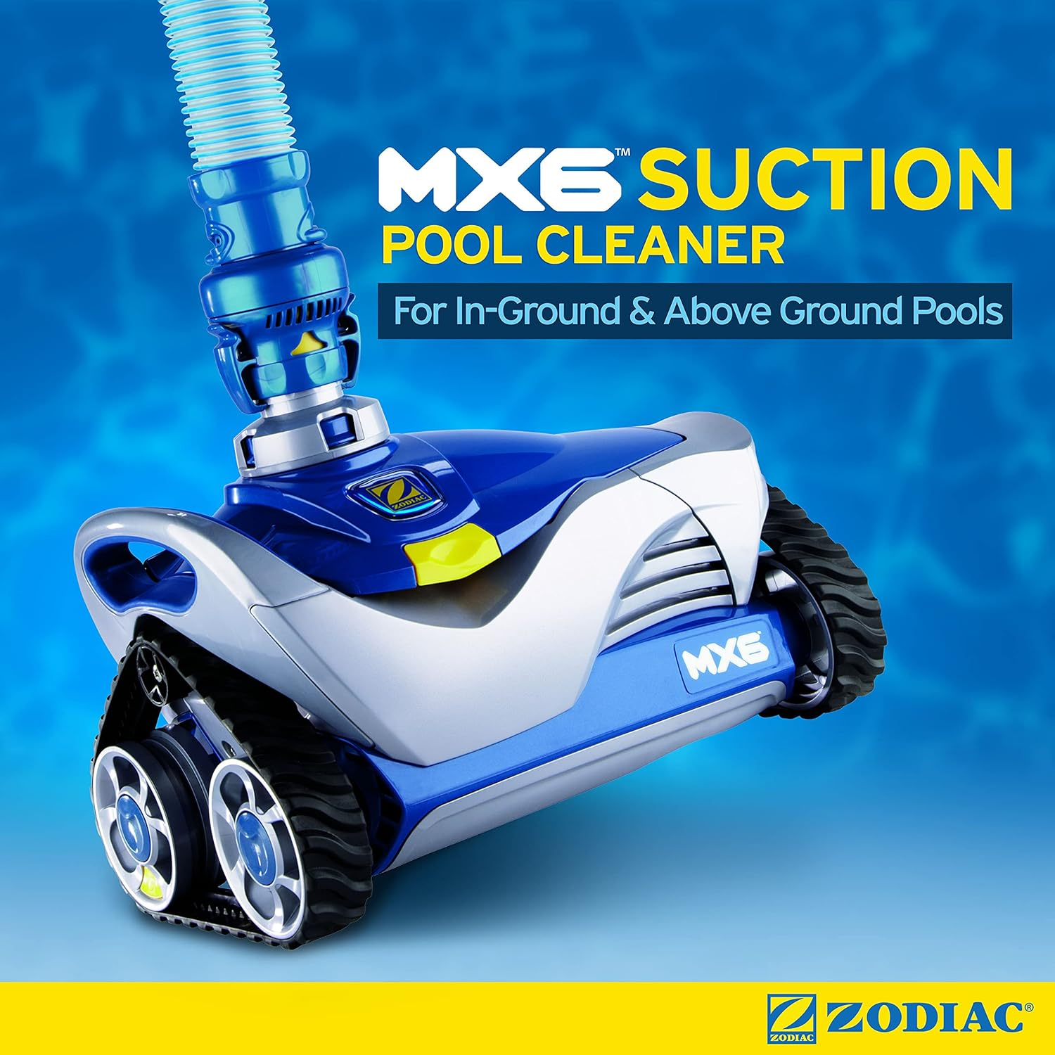 Zodiac MX6 Automatic Suction-Side Pool Cleaner Vacuum for In-Ground Pools image number 1