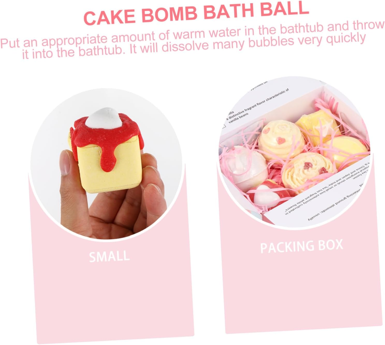 Mikinona Bath Salts Balls Set Skin Smoothing Moisturizing Whitening Exfoliating Effects image number 3