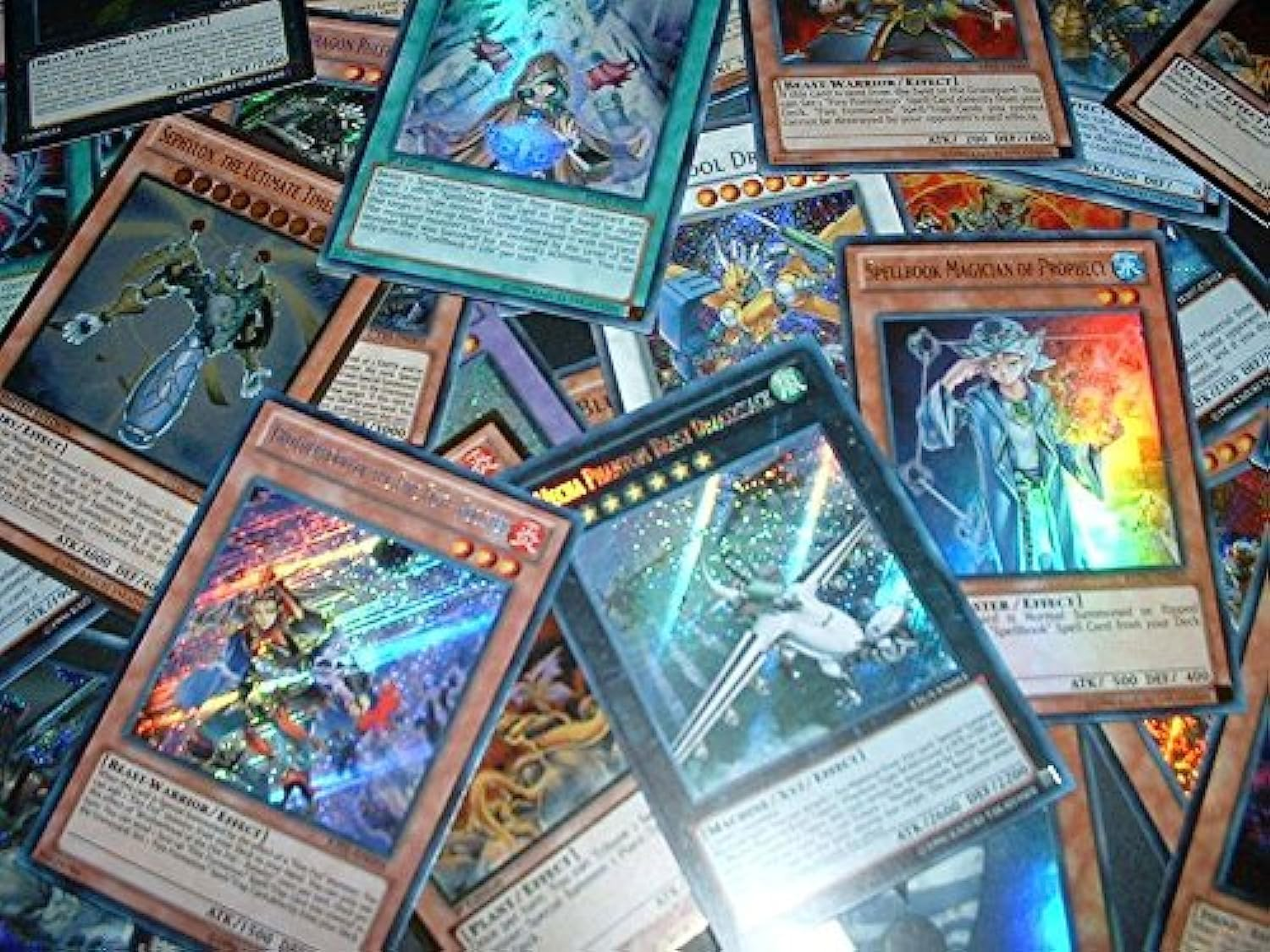 25 Assorted Yugioh Foil Rares Cards! All Foil Cards!