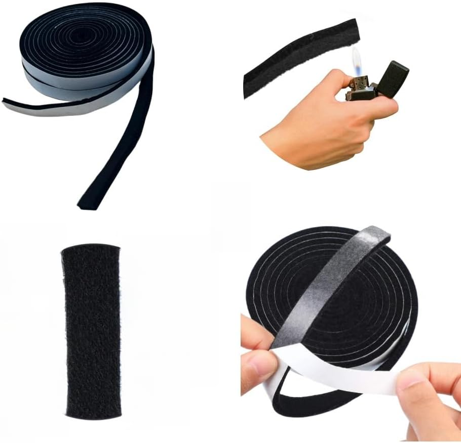High Temperature Grill Seal Self Stick Felt,1.5Cm*5M Gasket Smoker Seal Self Stick Grill Tape for Accurate Barbecue Temperature Control Performance
