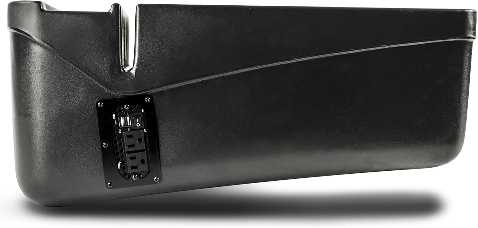 Autoexec AUE10624 Gripmaster Car Desk Green Camouflage Finish with Built-In 200 Watt Power Inverter and Tablet Mount image number 4