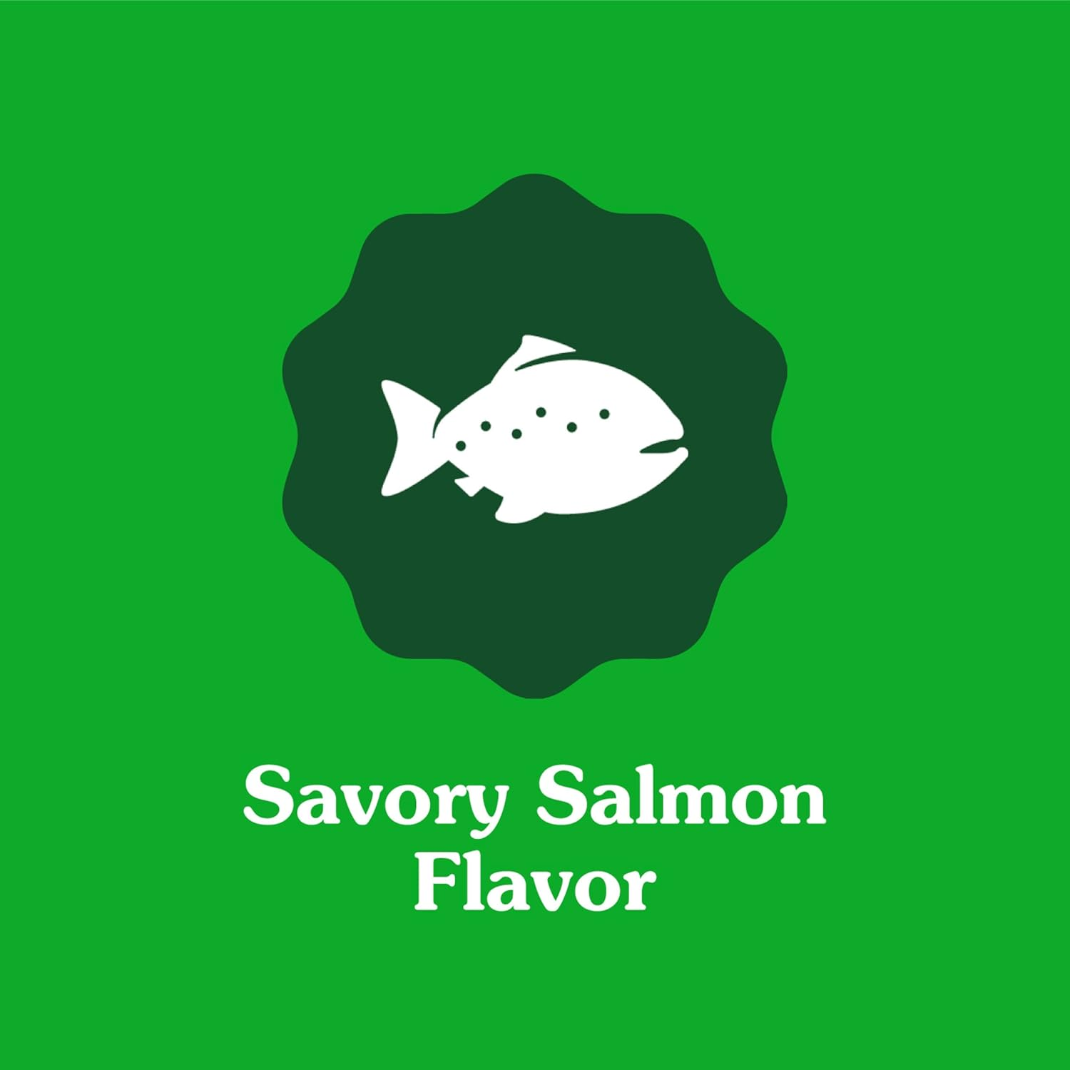Greenies Savory Salmon Flavor Dental Feline Cat Treats, 130 G image number 2
