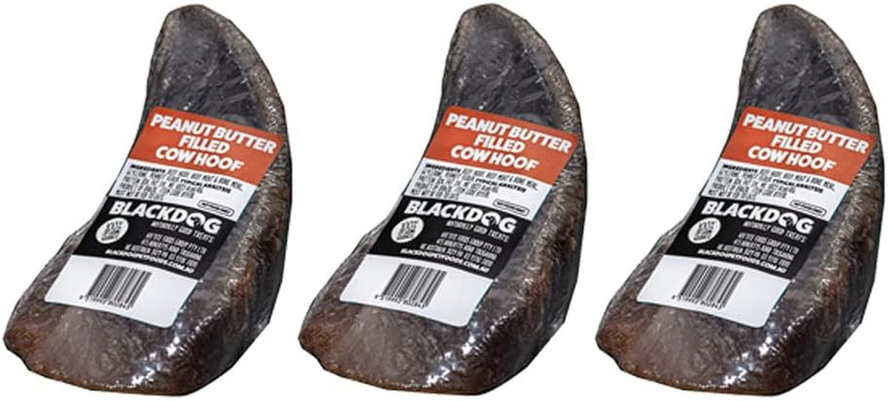 Blackdog Filled Cow Hoof - Peanut Butter image number 1