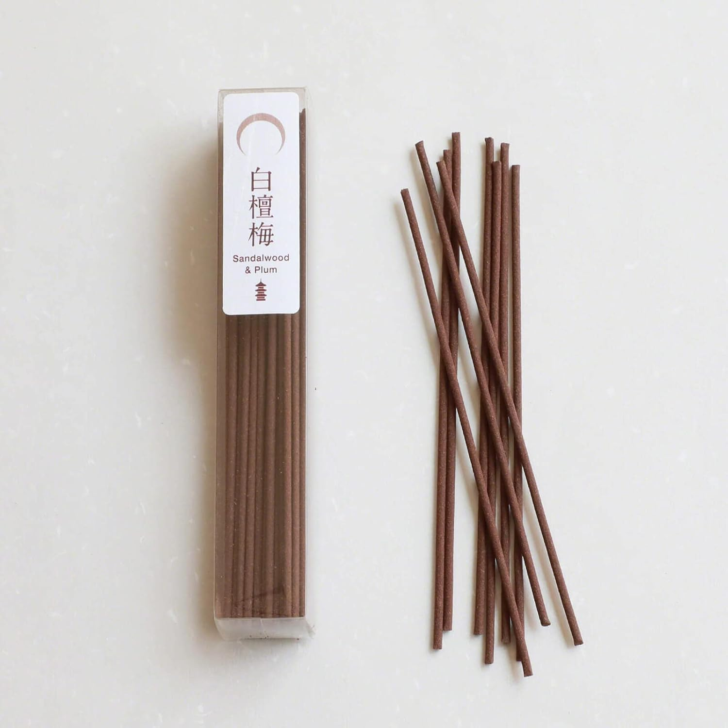 Asayu Japan Traditional Incense Sticks Buddhist Temple Scent Set (Sandalwood+Plum Blend and Premium Aloeswood), Made in Japan Quality 2-In-1 Incense Kit - Temple Incense Set image number 2