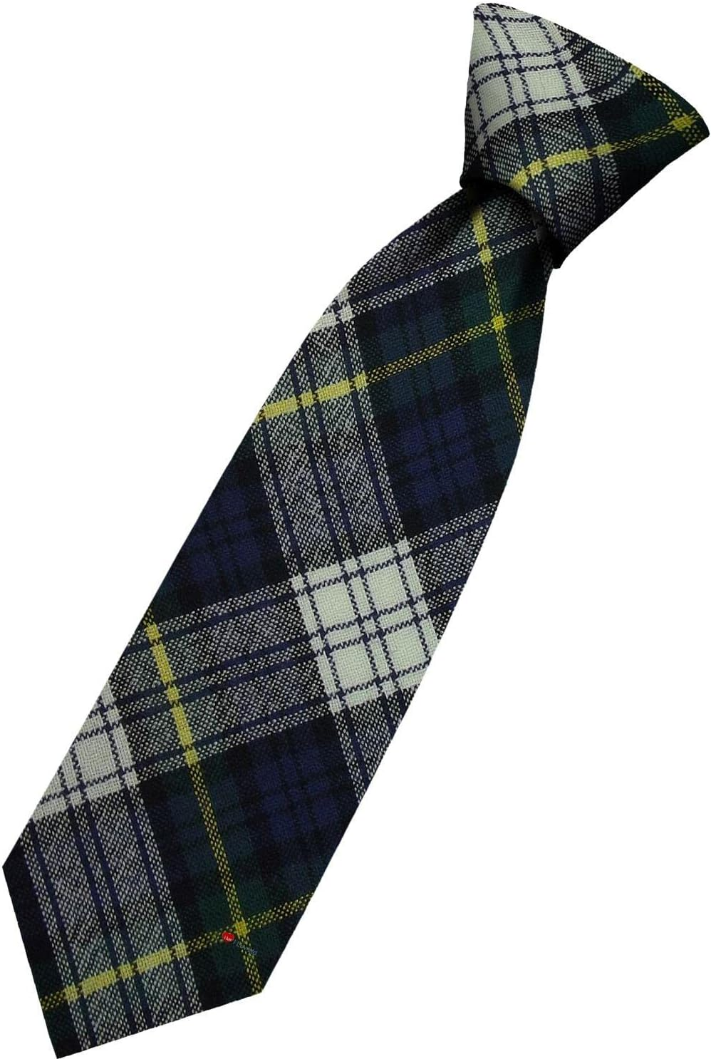 Mens All Wool Tie Woven and Made in Scotland in Gordon Dress Modern Tartan