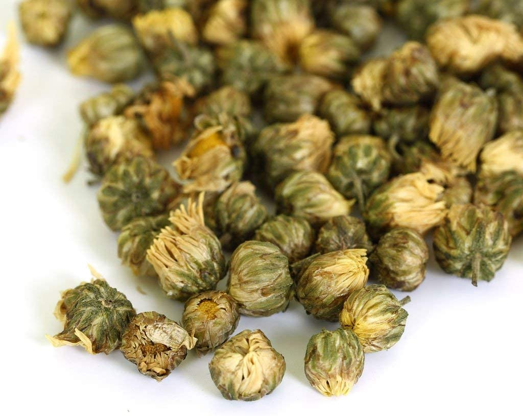 GOARTEA Chrysanthemum Tea Flowers 100G / 3.5Oz Chrysanthemum Flower Tea Loose Leaf Premium Dried Fetal Chrysanthemum Bud Herbal Tea image number 6