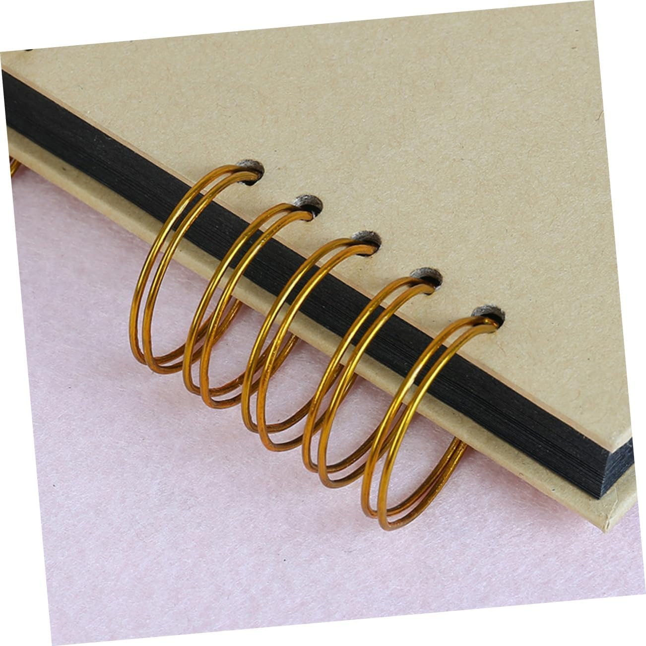 STOBAZA Creative Paper Scrapbook Photo Album DIY Memory Album for Weddings Valentines Day Travel High Capacity for Photos Bow for Personalization image number 5