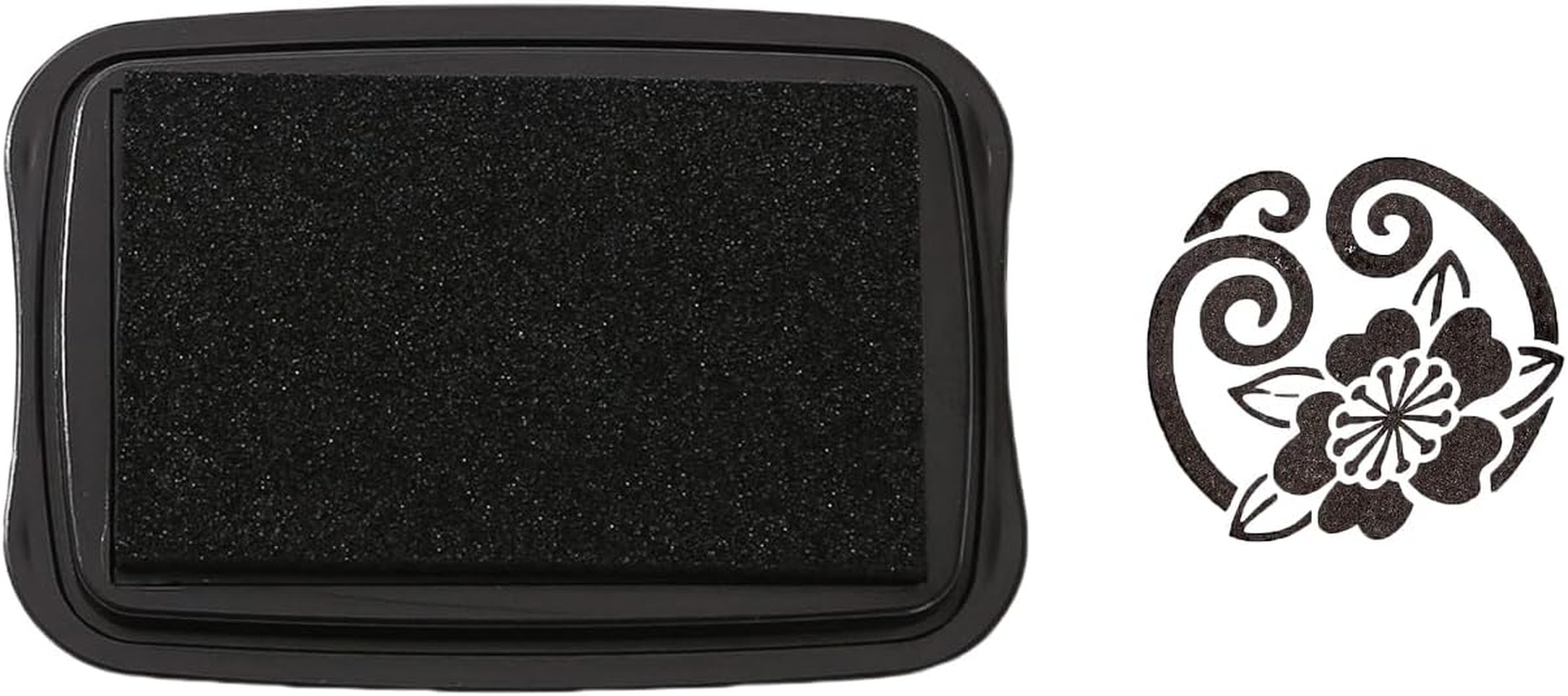 Sgphrzlt Vintage Ink Pads for Rubber Stamps, Washable Fabric Stamp Pad, Permanent Craft Finger Print Thumbprint Ink Pads with High-Density Sponge for Paper Scrapbook Art Poster, Red