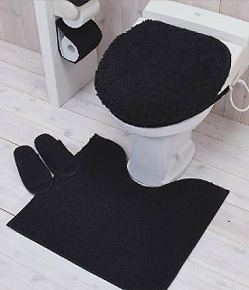 Yokozuna Creation Toilet Slippers DOUX Black