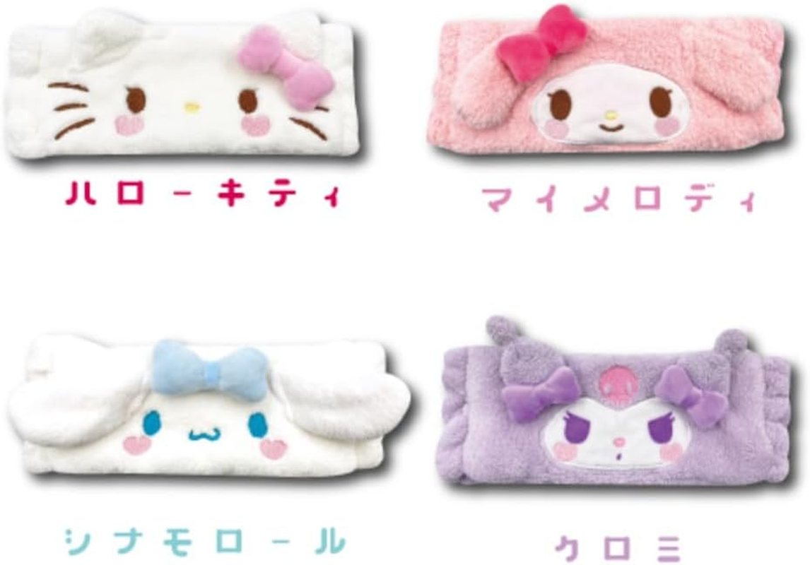 Hatayama Shoji 34201618 Hello Kitty Hair Band, Lovely Ribbon, H 3.1 X W 8.7 Inches (8 X 22 Cm) image number 1