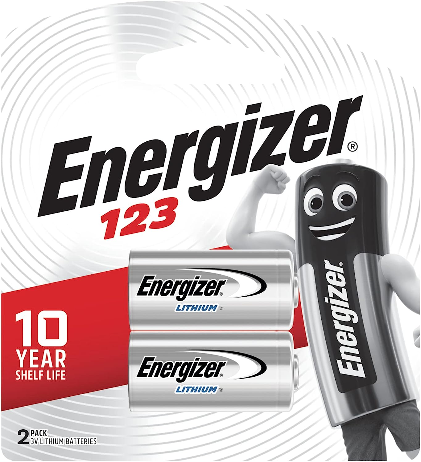 Energizer 123 Photo Lithium Batteries - 2 Pack image number 5