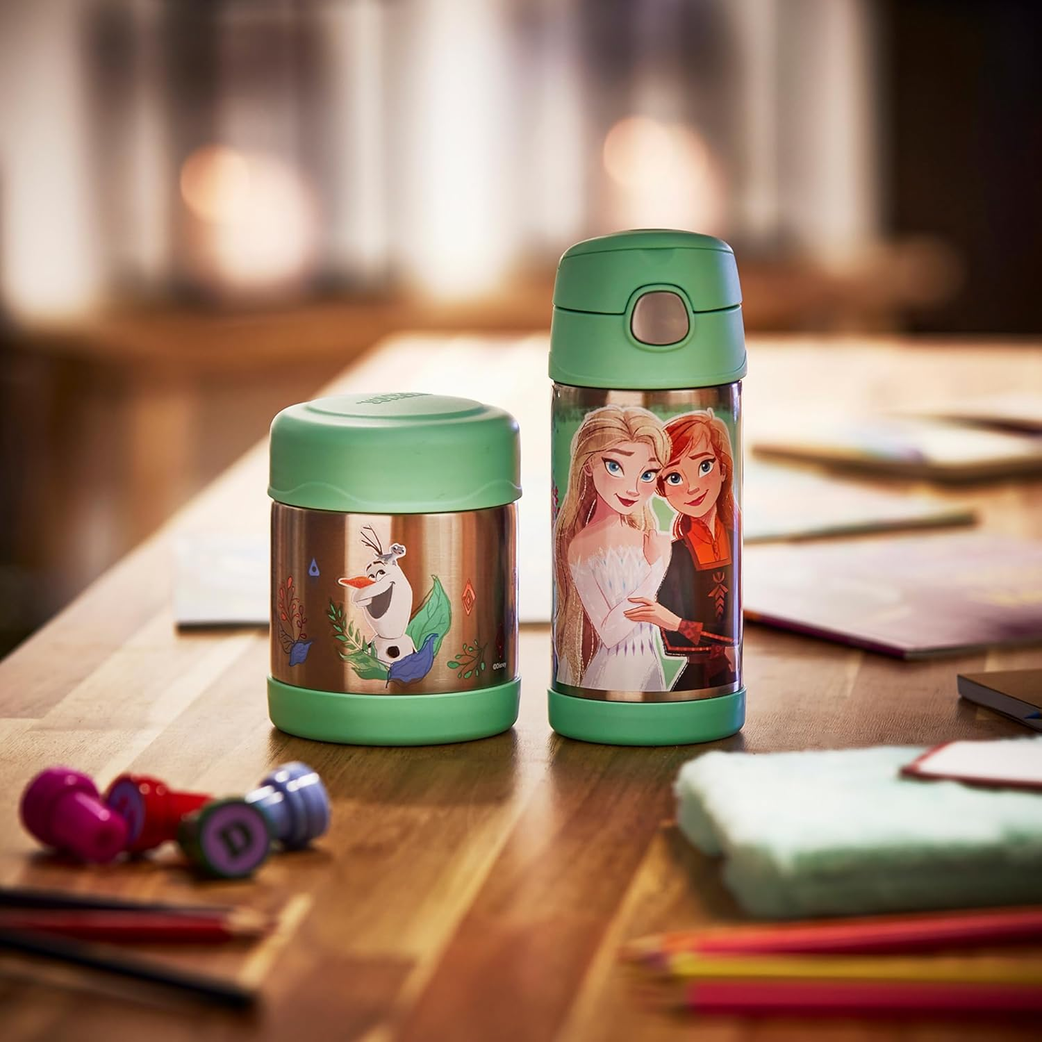 Thermos Funtainer Food Flask 290Ml &ndash; Disney Frozen