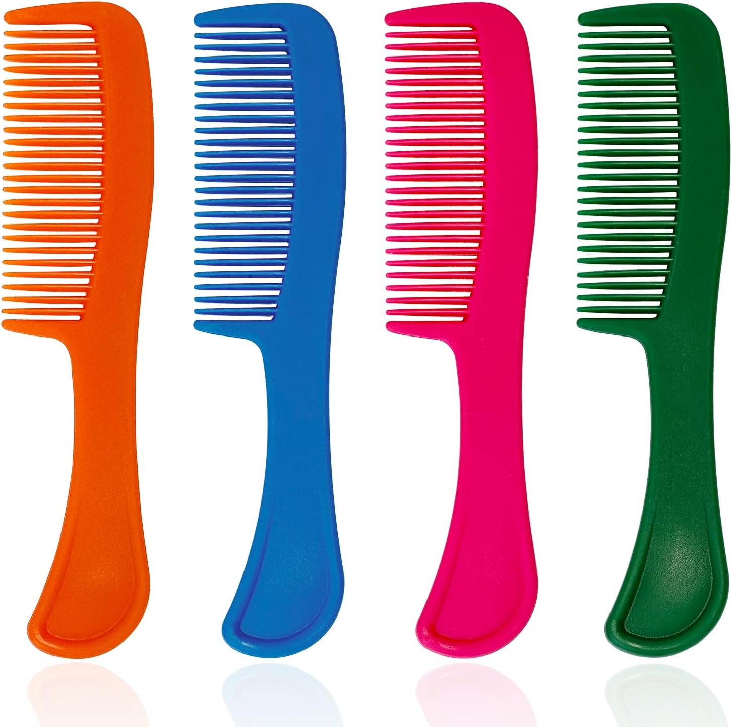 Combs in Bulk Individually Wrapped, 4 Color Pocket Hair Combs Set for Women, Men and Kids, Colorful Travel Comb Bulk for Airbnb Homeless Hotel Shelter Home Charity (5.9 Inch, Count, 10) image number 2