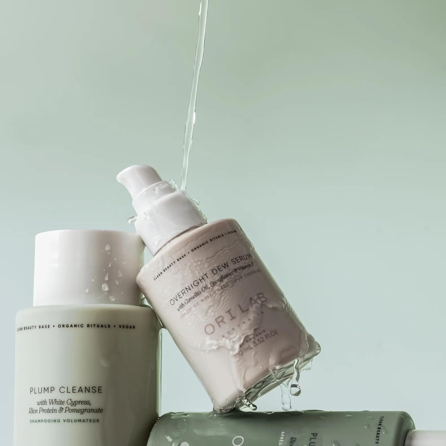 ORI Lab Overnight Dew Serum 100Ml - Restorative Hair Serum image number 1