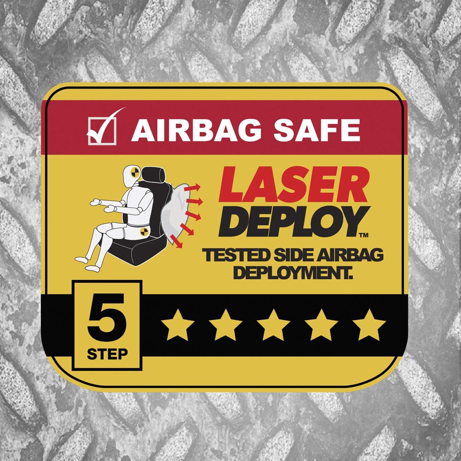 Dickies 40319 2-Piece Blair Seat Covers Grey