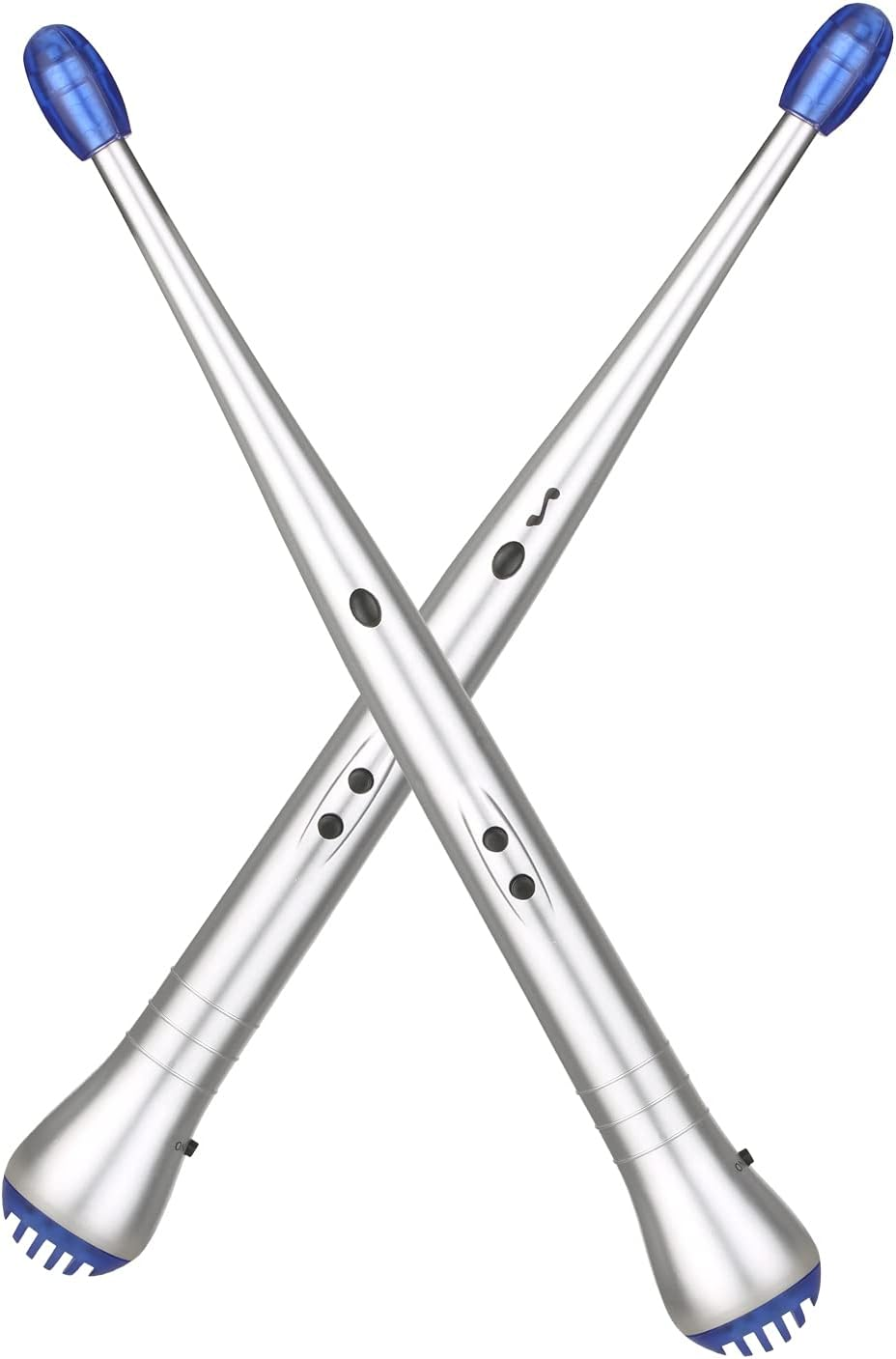 Electric Drum Sticks with Light and Music Drumsticks Cymbal Snare Sound Portable Percussion Musical Instrument for Boys Girls image number 6