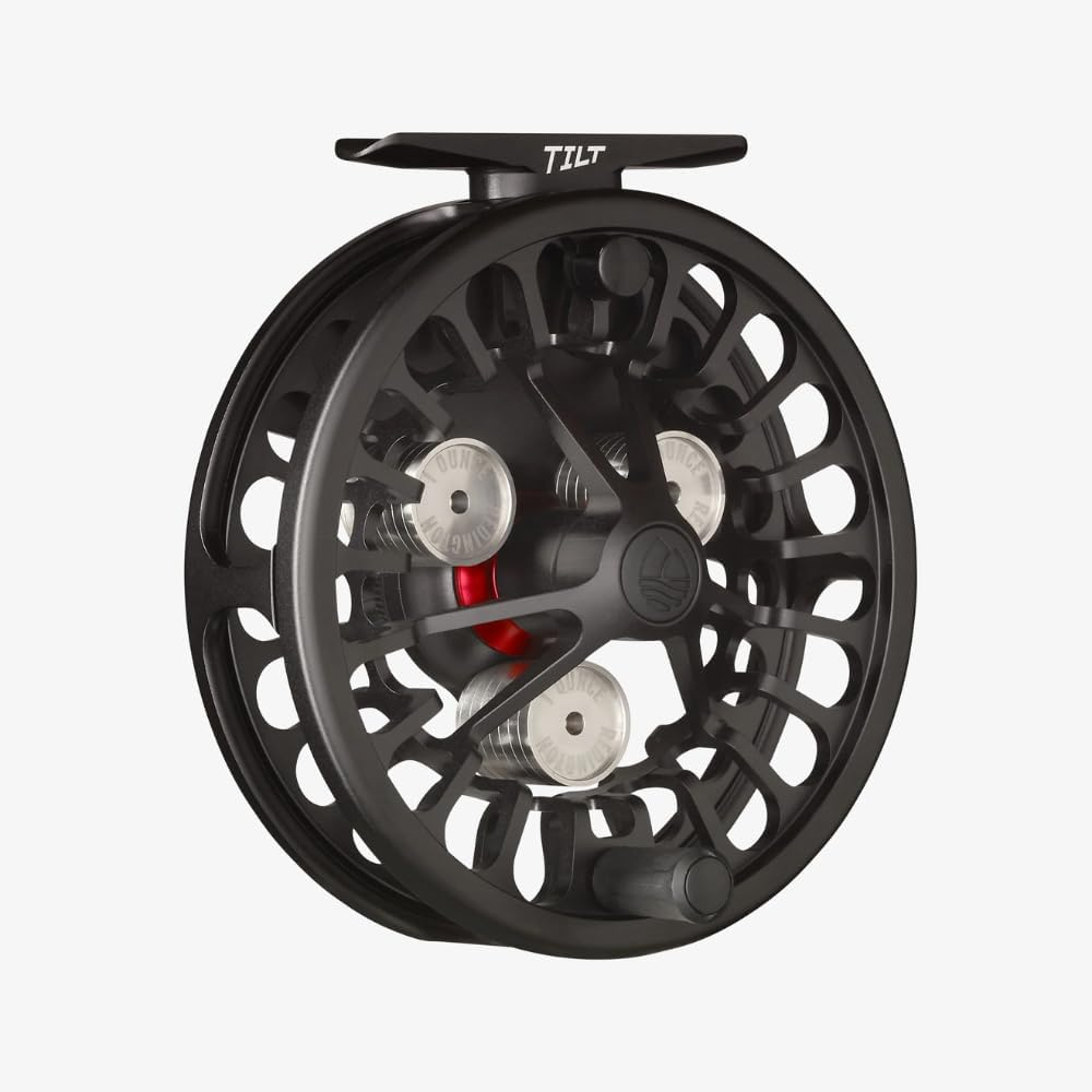 Redington Tilt Euro Nymph Reel - 2-5 Fly Reel for Euro Nymph Fishing - Large Arbor Design - Smooth Drag - Removable Weights for Perfect Balance on Any Fly Rod - 100Yds/20Lb Capacity image number 4