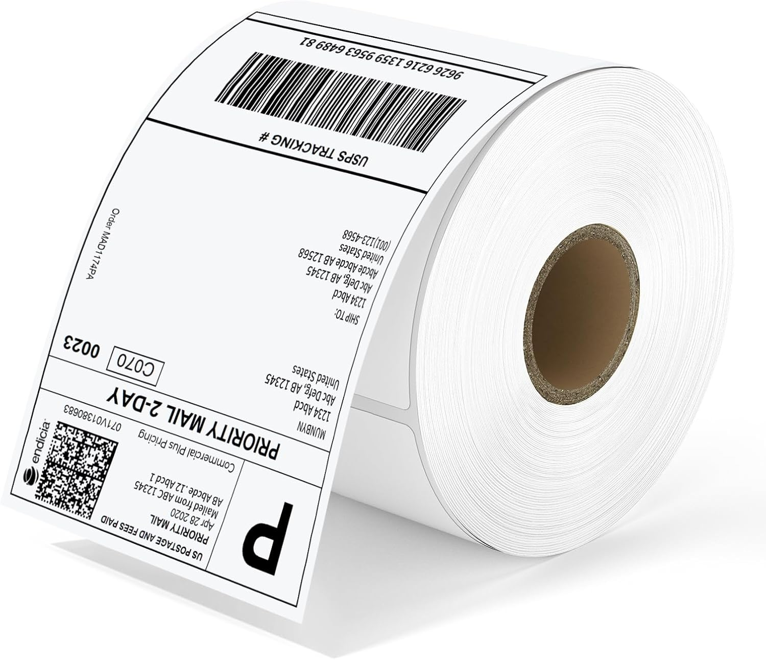 MUNBYN Thermal Direct Shipping Label (Pack of 500 4X6 per Roll Labels) - Commercial Grade&hellip; image number 4