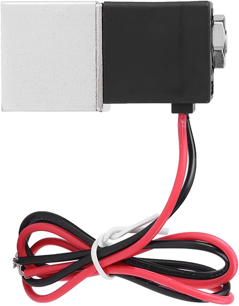 Aluminum Normally Closed Electric Pneumatic Solenoid Air Valve 12V DC 1/4 2 Way image number 6