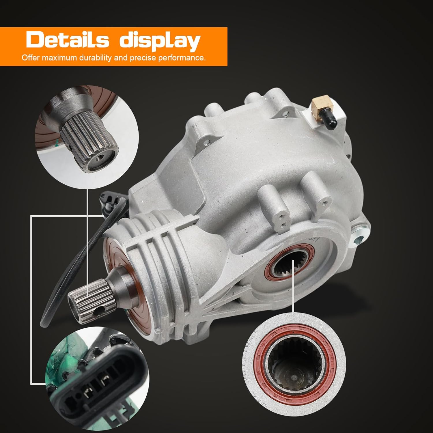 Front Differential Replacement Fit for Polaris Ranger RZR ACE 500/570/800/900/1000 2011-2023 1333750 1333104 1334309 1337046 Parts image number 1