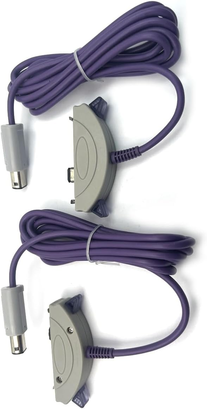 Fainwan 2Pcs Compatible with Nin-Tendo Gameboy Advance to Gamecube Link Cable Game Boy Advance Adapter New image number 3