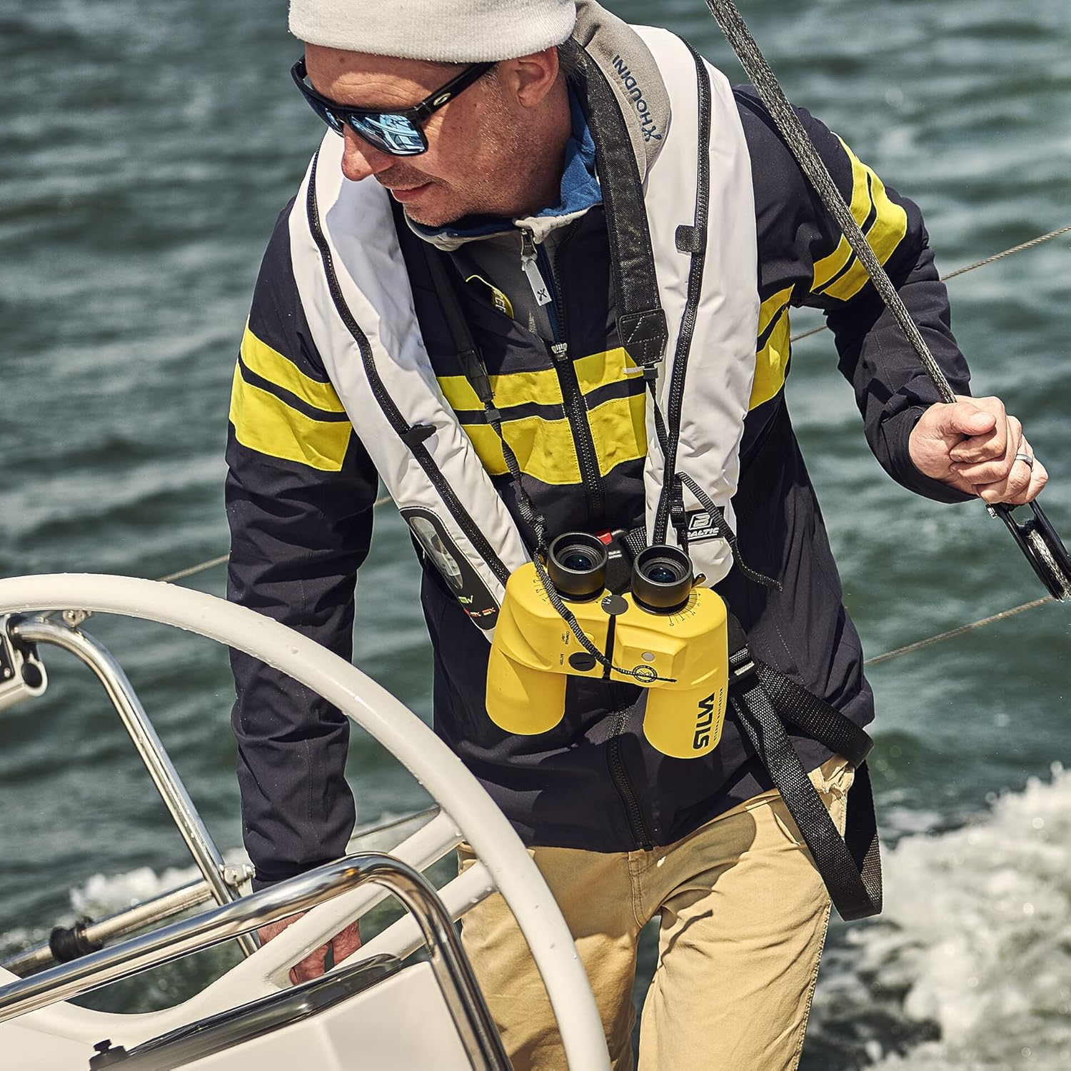 SILVA Waterproof Binoculars Eterna Navigator with Built-In Compass 3 7 X 50 image number 2