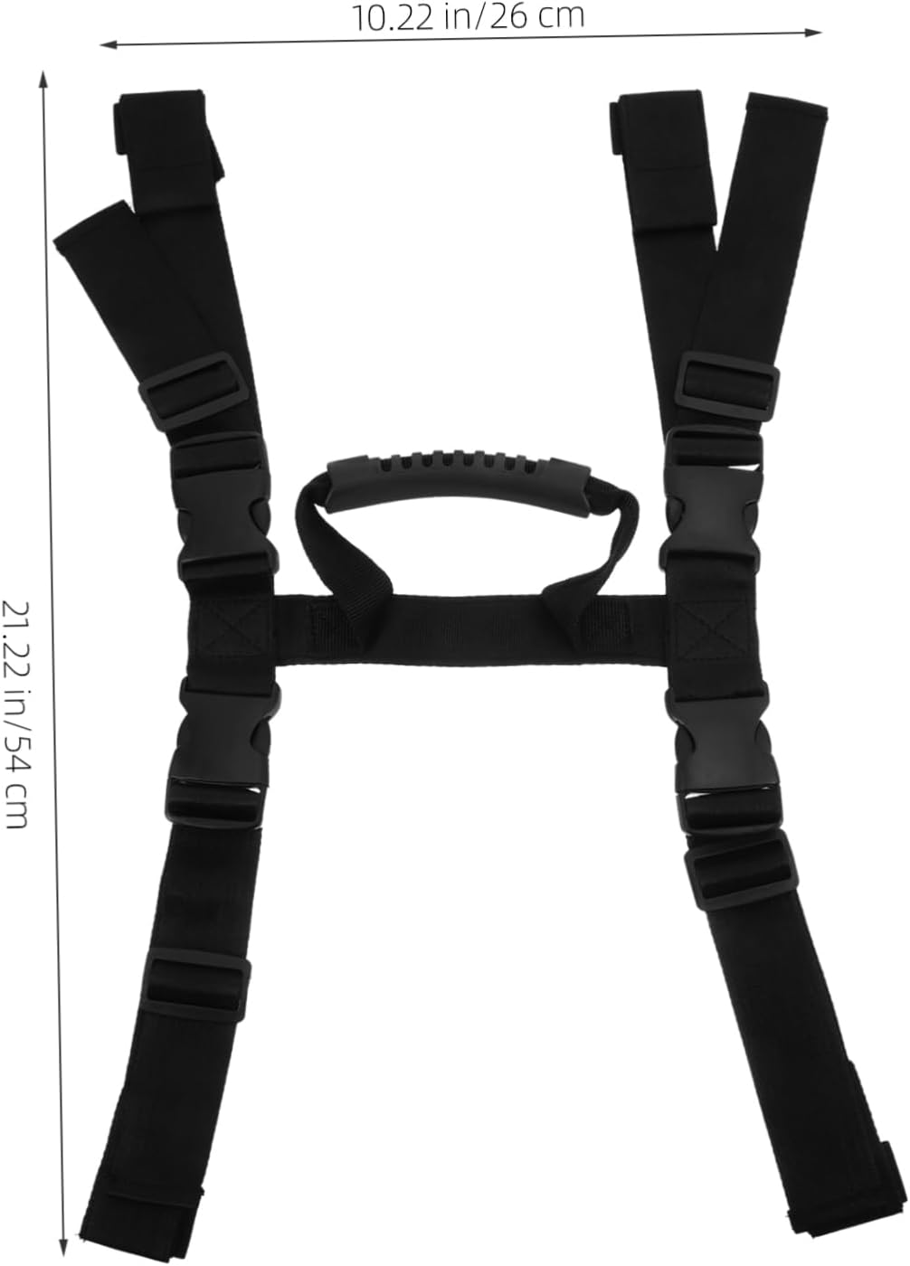 VINTORKY Bike Luggage Strap Elastic Binding Rope for Motorcycle and Luggage Design Comfortable Handle for Easy Carrying and Secure Loadbearing for Travelers image number 2