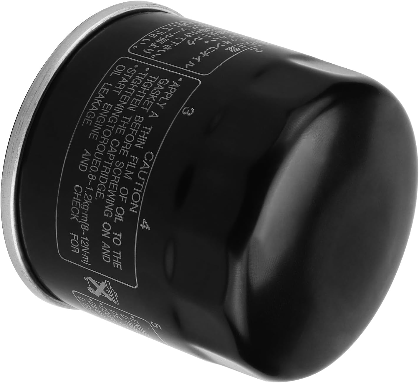 Oil Filter for Suzuki Eiger 400 Lta400,V-Strom 650 DL650 1000,Sv650,Kingquad 400 450 500 750,Boulevard C50 C90 M109R M50,Intruder 800,Bandit 1250,GSXR 750 1100 1000 600,Arctic Cat 400 500 image number 1