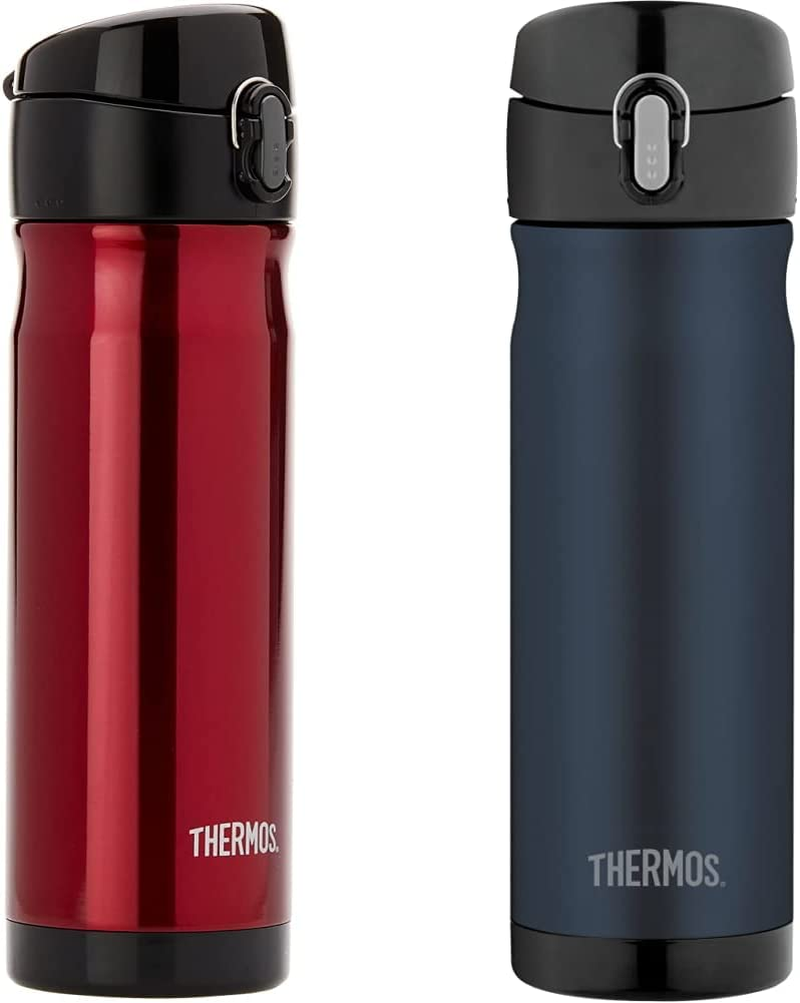 Thermos&reg; Stainless Steel Vacuum Insulated Commuter Bottle, 470Ml, White, JMW500WH4AUS