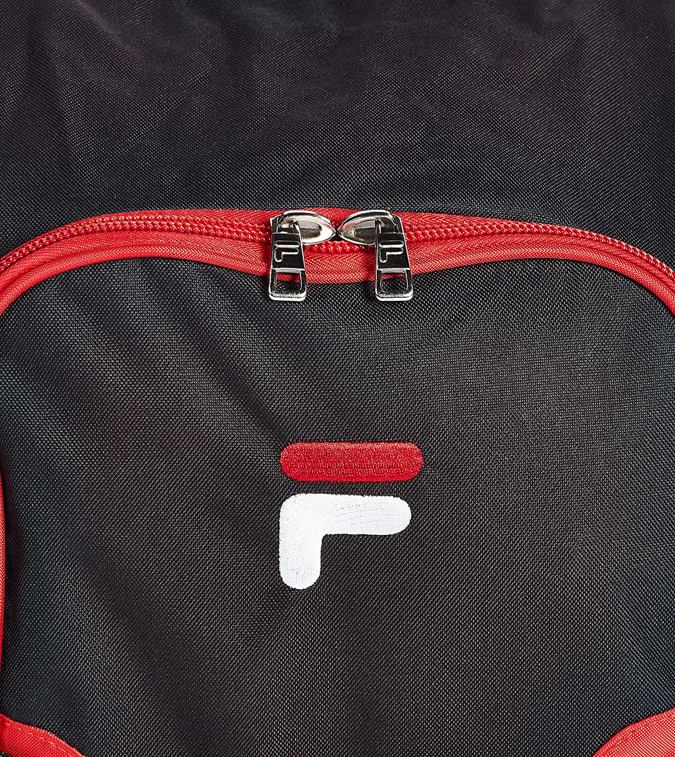 Fila 26" Lightweight Rolling Duffel Bag, Red, One Size, 26" Lightweight Rolling Duffel Bag - Black image number 2