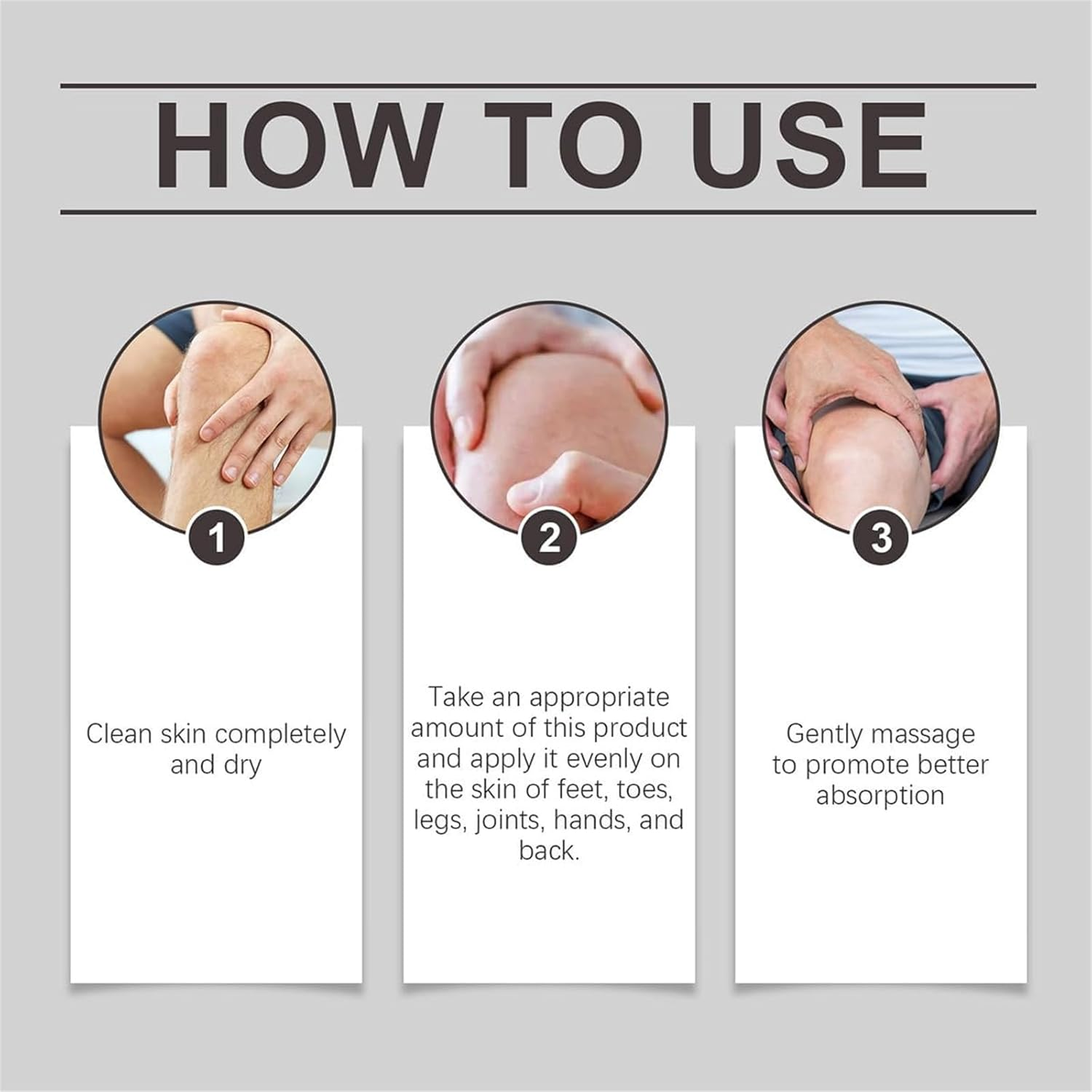 Elycura Nerve Care Healing Salve, Muscle Relaxation & Tingling Relief, Nerve Soothing Cream, Natural Ingredients, Effective Relieffor Back, Neck, Hands, Knees (3Pcs) - 3Pcs image number 4