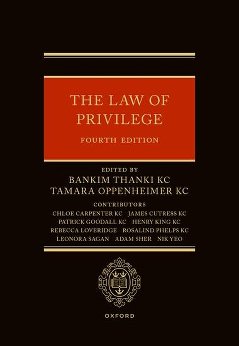 The Law of Privilege