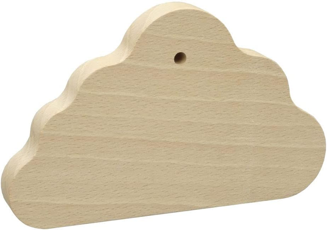 Kruzifix24 Cat Memorial Plaque Cloud Wood Natural Kitten Rainbow Heart Saying at the End of the Rainbow Print Colourful 13 X 8 X 1.5 Cm Animal Mourning Pet image number 1